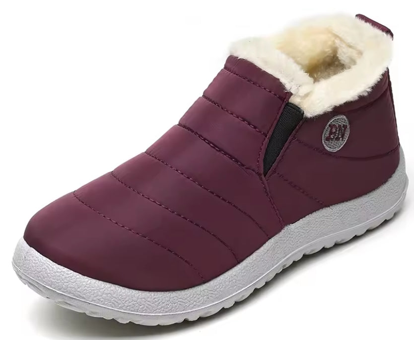 Boots Femme Hiver Doublées Polaire
