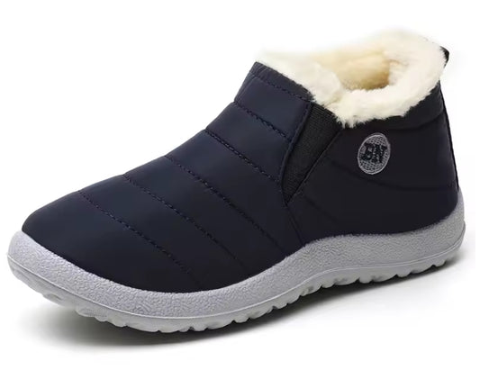 Boots Femme Hiver Bleu Marine