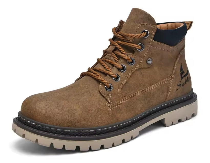 Boots Homme Workwear Camel